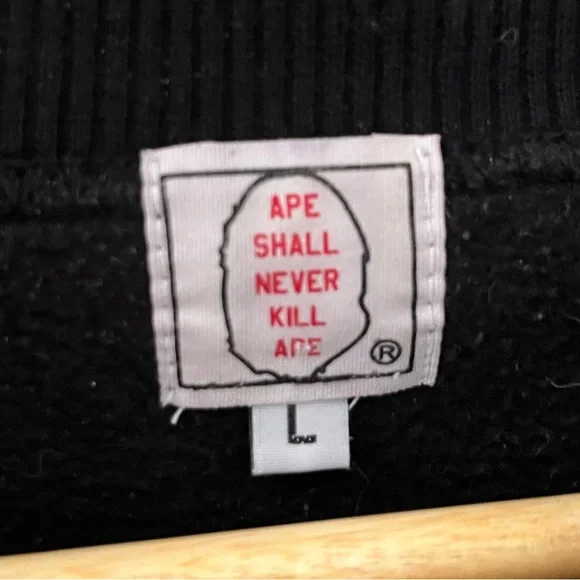 Vintage Bape x Adidas Thick Crewneck - Picture 5 of 8